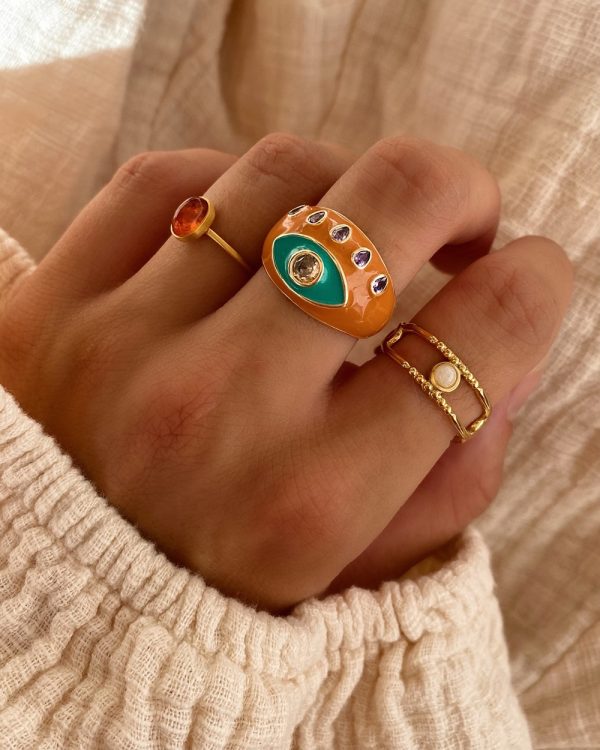 Lucky Eye Signet Ring