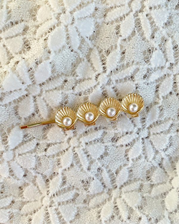 Ocean Pearl Hair Clip