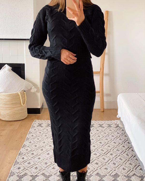 Matching Knit Set