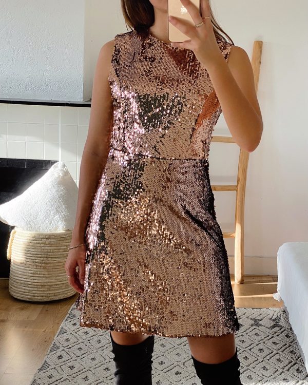 Preppy Sequin Dress Sue