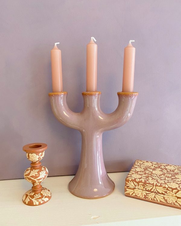 Glaze Candle Holder