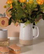 Bisque Glazed Jug