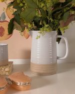 Bisque Glazed Jug