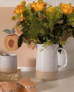 Bisque Glazed Jug