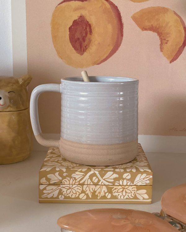 Bisque Glazed Mug