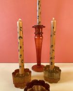 Leopard Candle Set Of 2