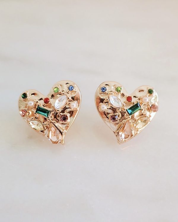 Lush Heart Earrings