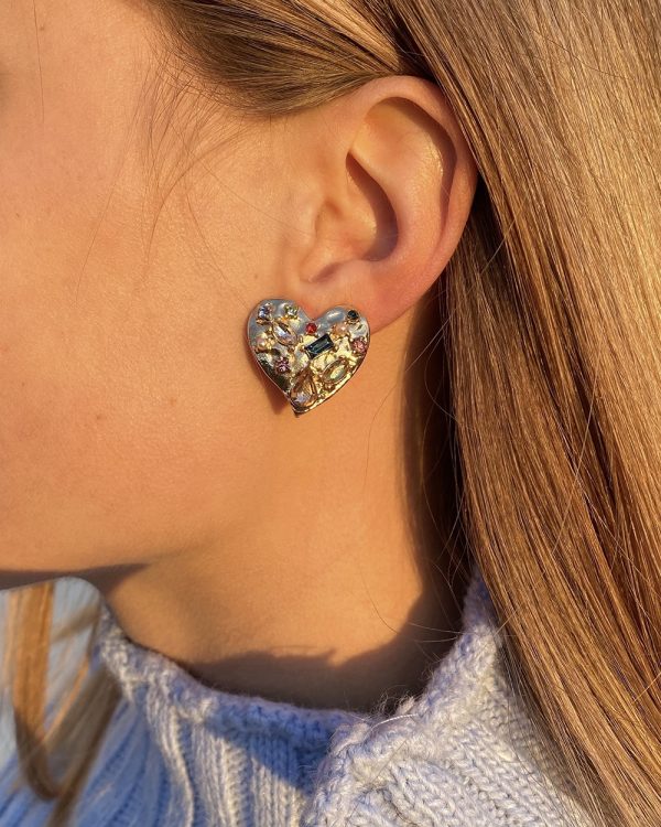 Lush Heart Earrings