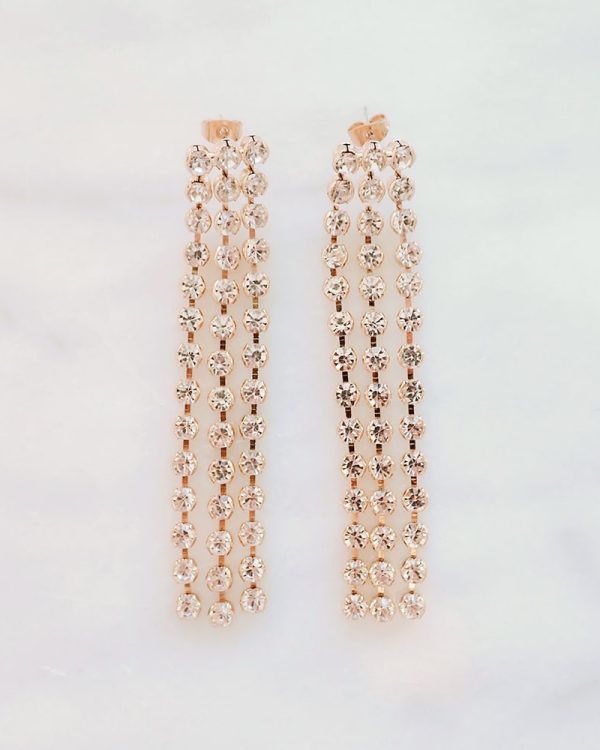 Twinkle Waterfall Drop Earrings