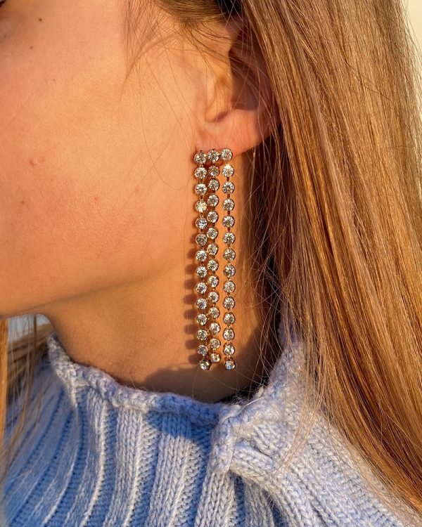 Twinkle Waterfall Drop Earrings