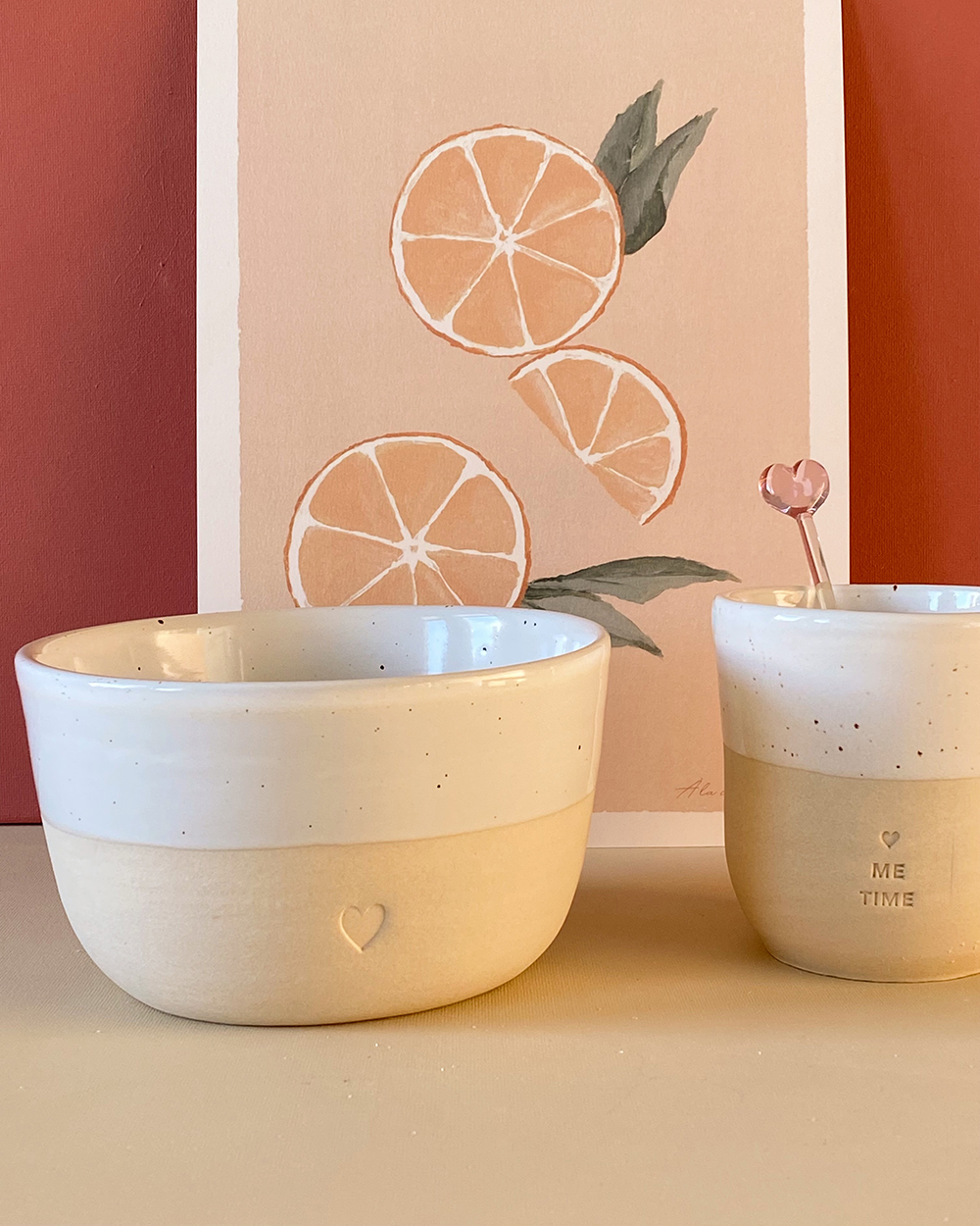 Ceramic Heart Bowl
