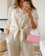 Leather Bag Minty