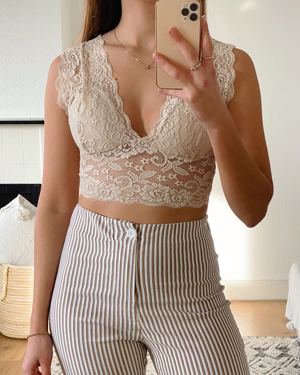 Lace Bralette After Dusk