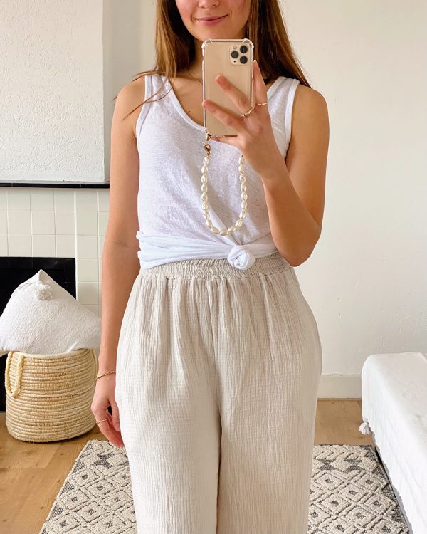 Sunray Linen Top