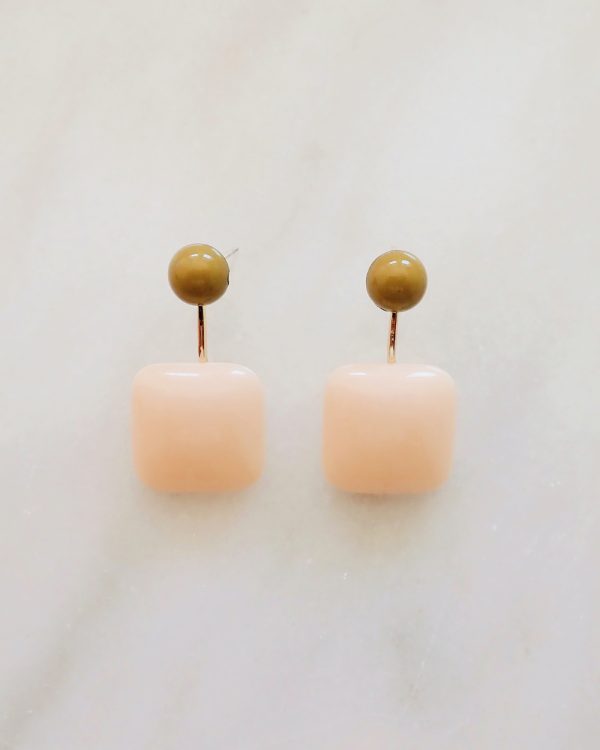Blush Olive Grove Earrings