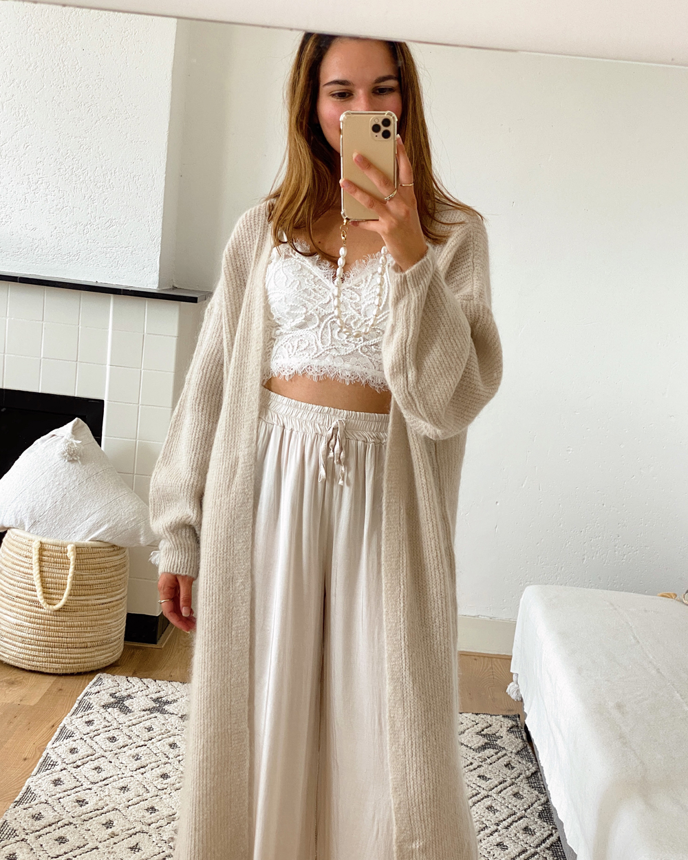 Mohair Blend Cardigan Elle
