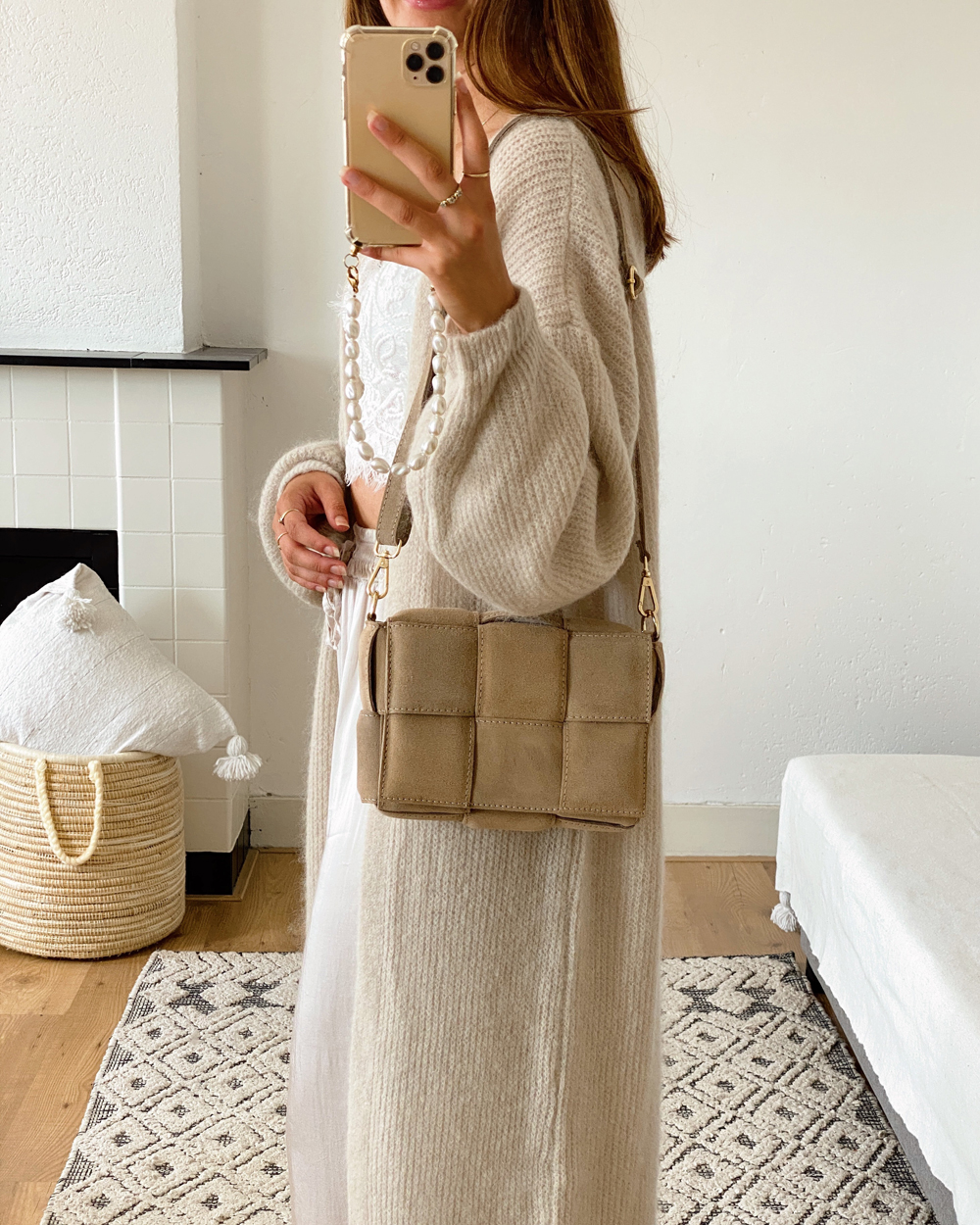 Mohair Blend Cardigan Elle