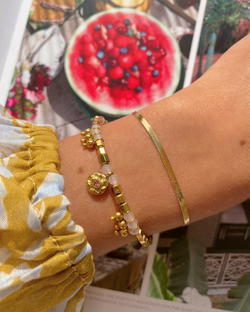 Rose Quartz Mystique Bracelet