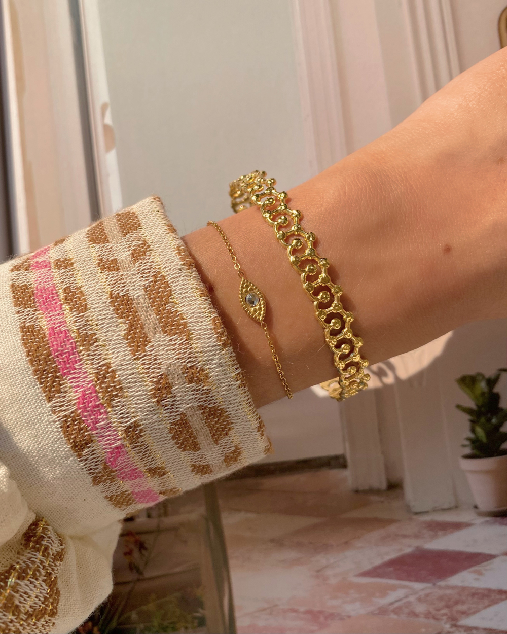Weave Cuff Bracelet