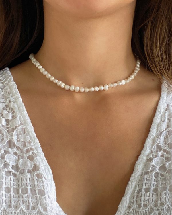Freshwater Pearl Cascade Collar Necklace