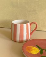 Hand Painted Ceramic Circus Mug