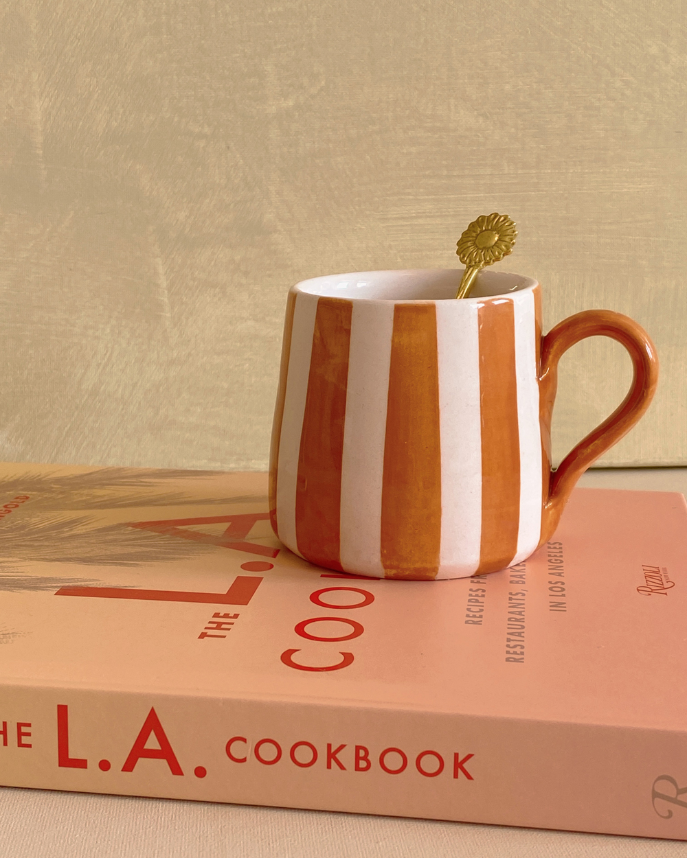 Hand Painted Ceramic Circus Mug