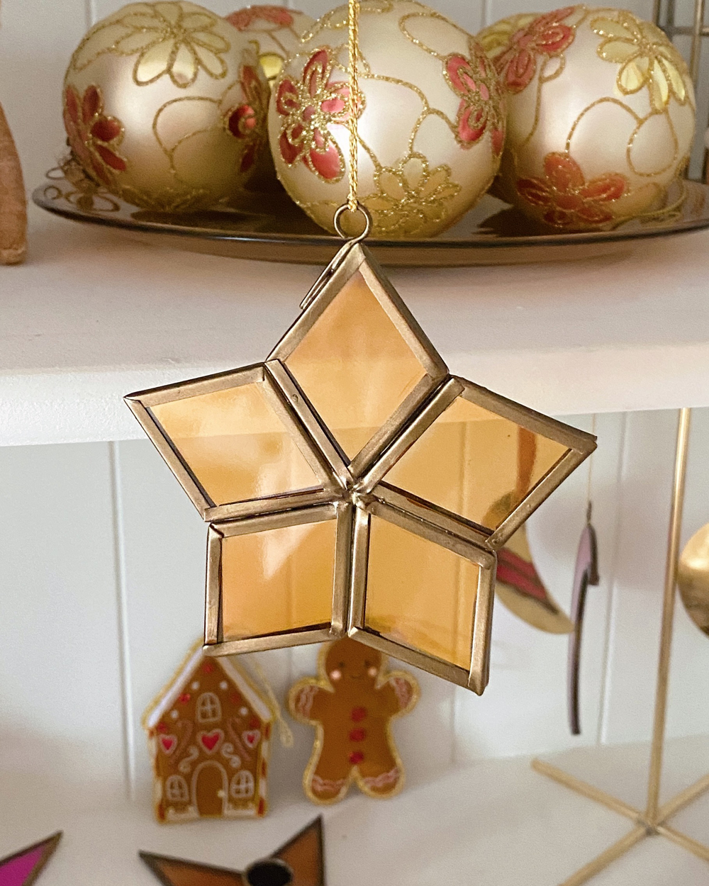 Twinkle Star Glass Hanger