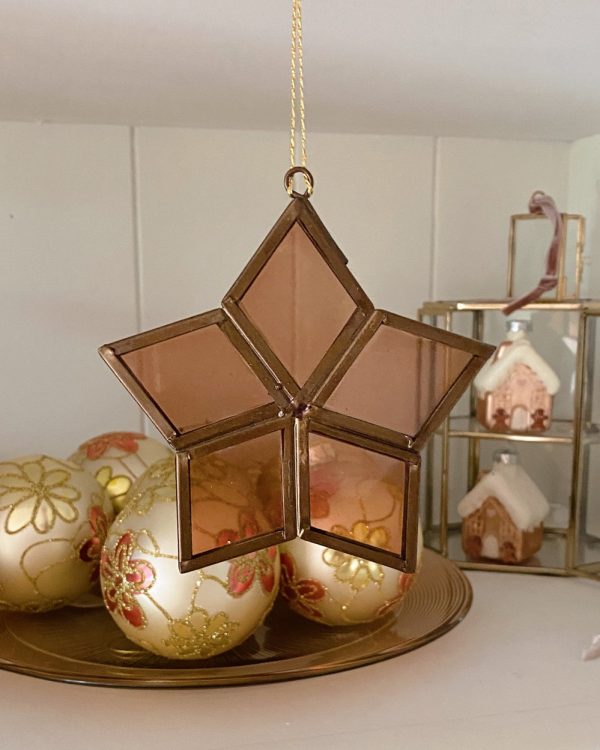 Twinkle Star Glass Hanger
