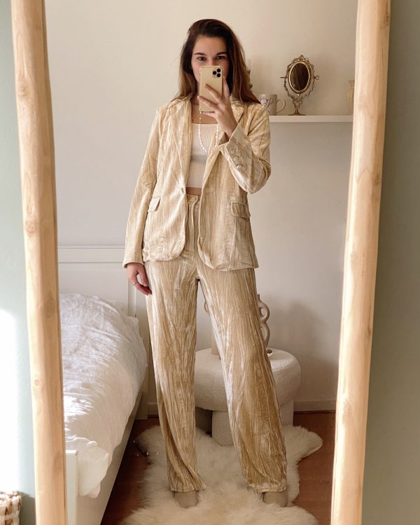 Cascade Velvet Suit