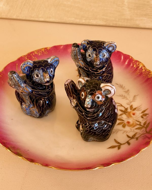Vintage Cloisonné Koala