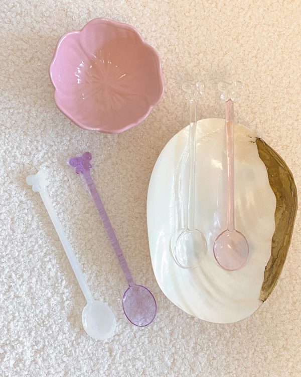 Glass Bow Spoon
