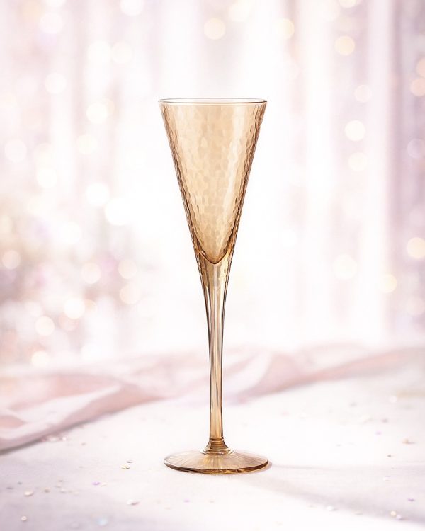 Gold Fizz Champagne Glass