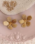Citrine Flower Earrings