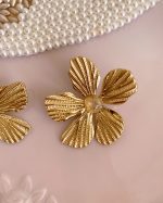 Citrine Flower Earrings