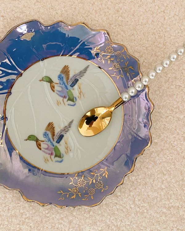 Vintage Flying Duck Decorative Plate