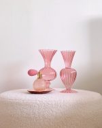 Pink Praliné Glass Vase