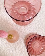 Pink Praliné Glass Vase