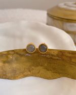 Gemstone Stud Earrings