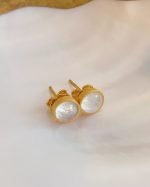 Gemstone Stud Earrings