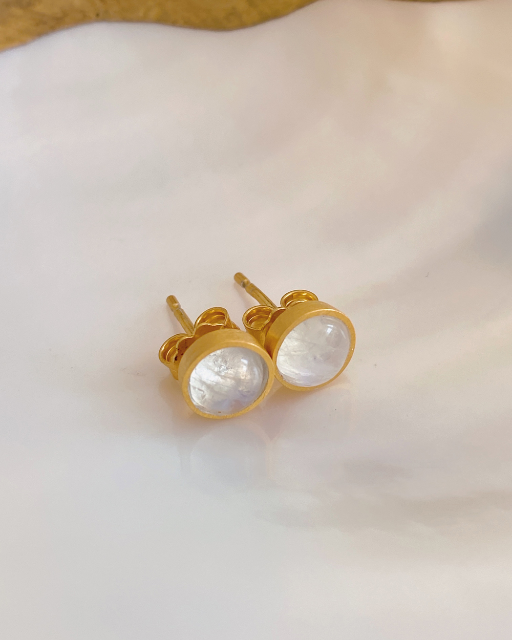 Gemstone Stud Earrings