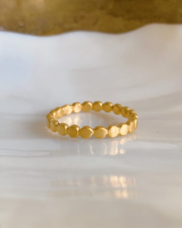 Gold Bubbly Ring