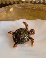 Ocean Turtle Brooch