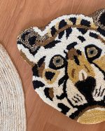 Wool Leopard Rug