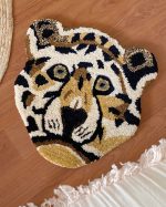 Wool Leopard Rug