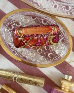 Pink Glamour Handbag Glass Ornament
