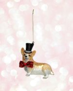 Regal Corgi Ornament