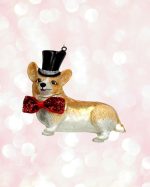 Regal Corgi Ornament