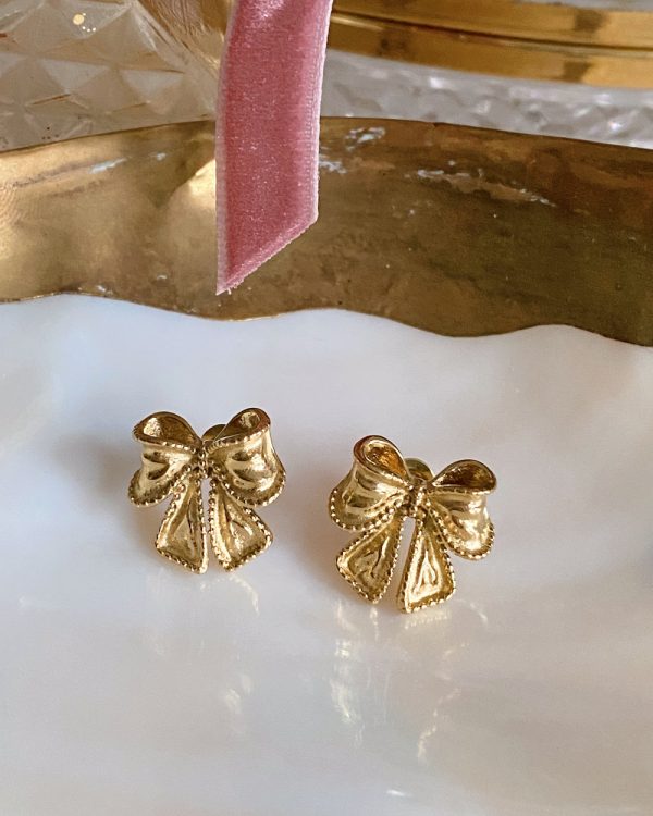 Bow Stud Earrings