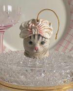 Cat Spa Day Ornament