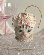 Cat Spa Day Ornament